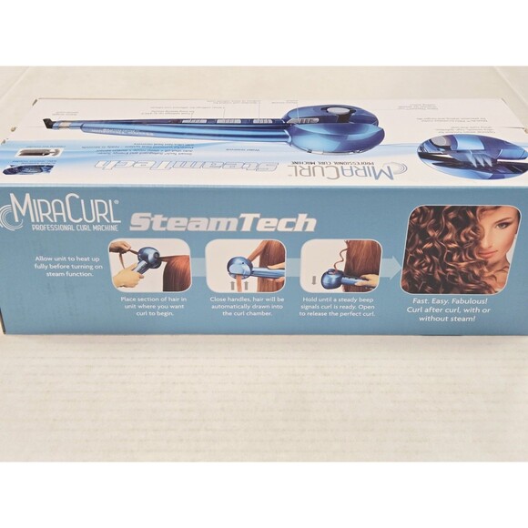 BaBylissPRO Nano Titanium MiraCurl Professional Curl Machine Steam Tech NEW - Picture 6 of 10